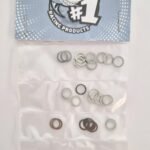 ANILHAS DE AJUSTE DE EMBREAGEM (0,1- 0,2- 0,3- 0,5 mm) (40 UNIDADES)