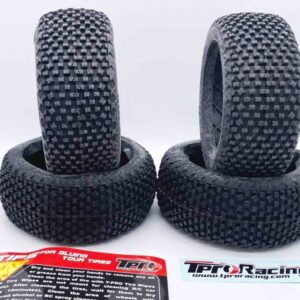 Pneus 1/8TT - MegaBlock - Laranja = c4 = sintetica super soft (4) Pneus