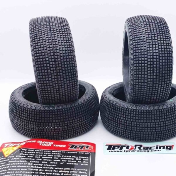 Pneus 1/8TT - Skyline - Laranja = c4 = sintetica super soft (4) Pneus