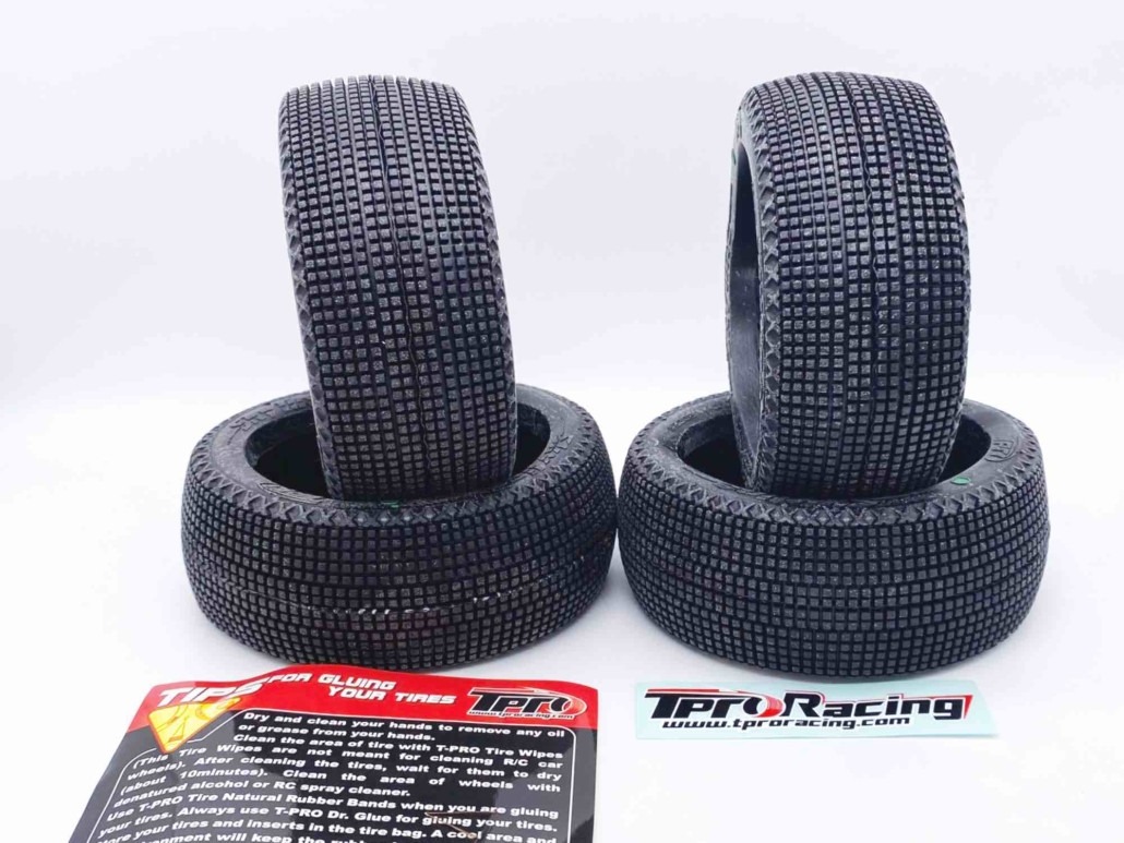 Pneus 1/8TT – Skyline – Amarelo = t2 = medium (4) Pneus