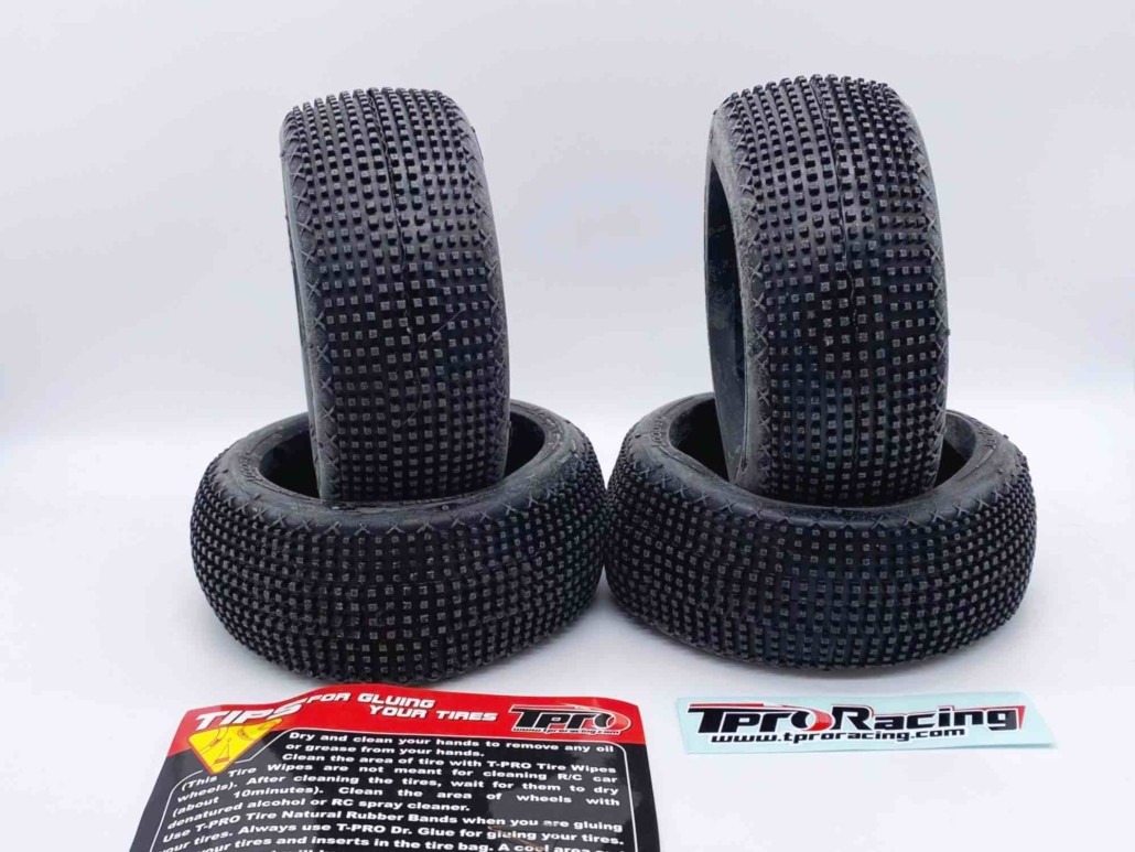 Pneus 1/8TT – Looper – Amarelo = t2 = medium (4) Pneus