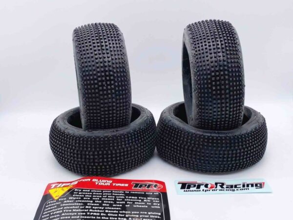 Pneus 1/8TT - Looper - Azul = t3 = soft (4) Pneus