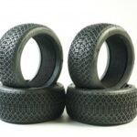 Pneus 1/8TT - Matrix - Azul = t3 = soft (4) Pneus