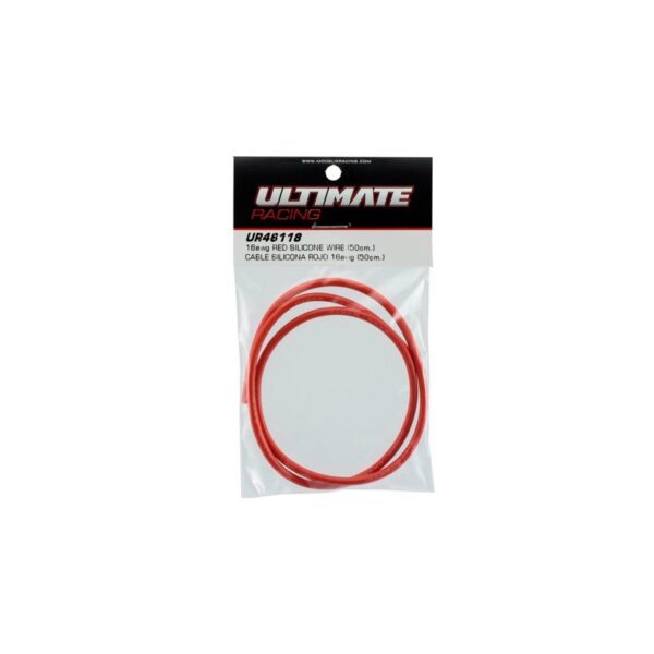CABO SILICONE VERMELHO 16awg (50cm)