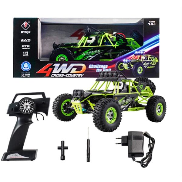 CARRO ELECTRICO RTR 1/12 TRIAL 4WD 2.4 GHZ - WLTOYS - Image 5