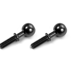 ALU PIVOT BALL 13.7 MM WITH STEEL SCREW (2)