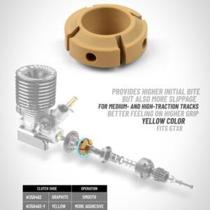 GT 4-SHOE YELLOW CLUTCH SHOE