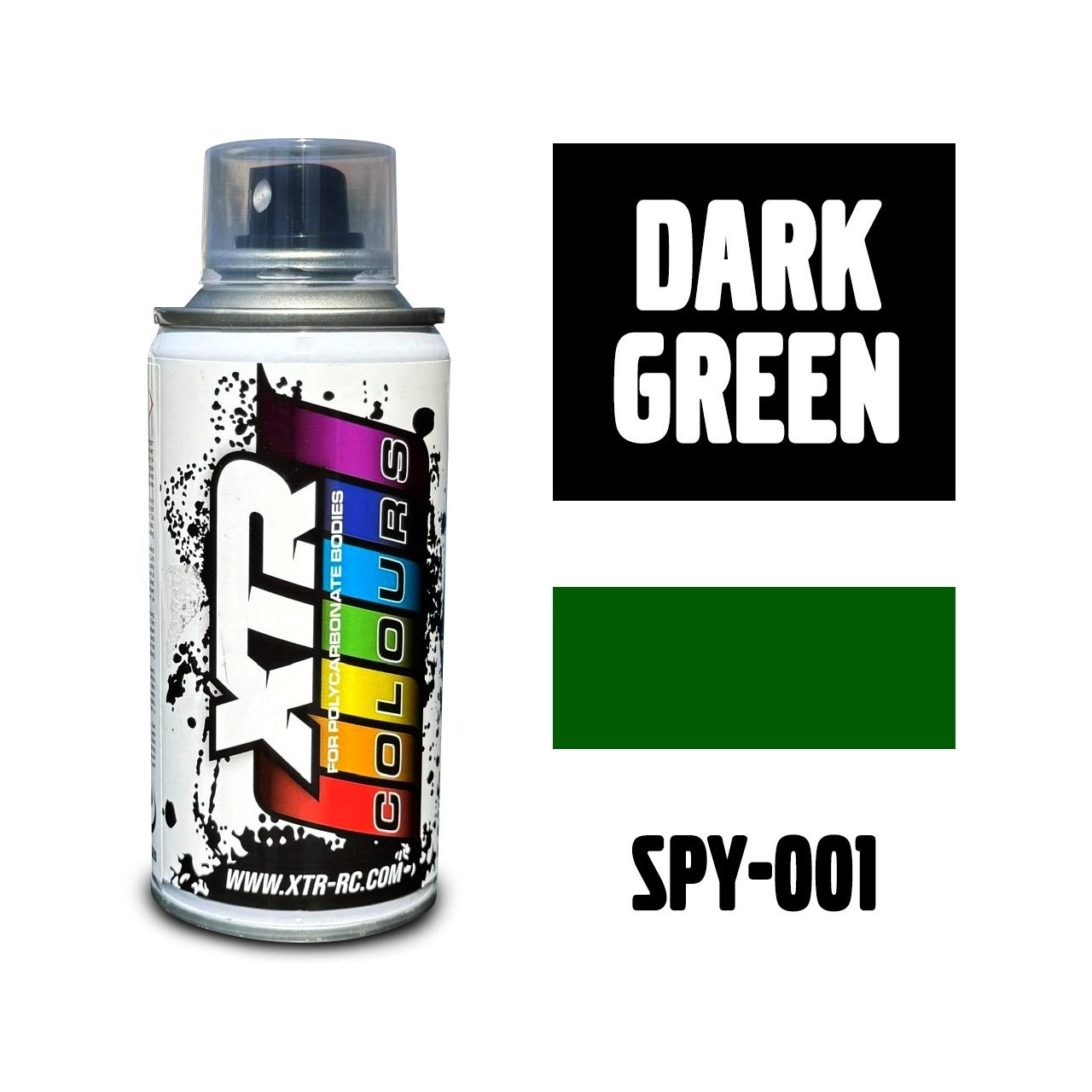 Verde Escuro – 150ml XTR Colours Lexan Spray