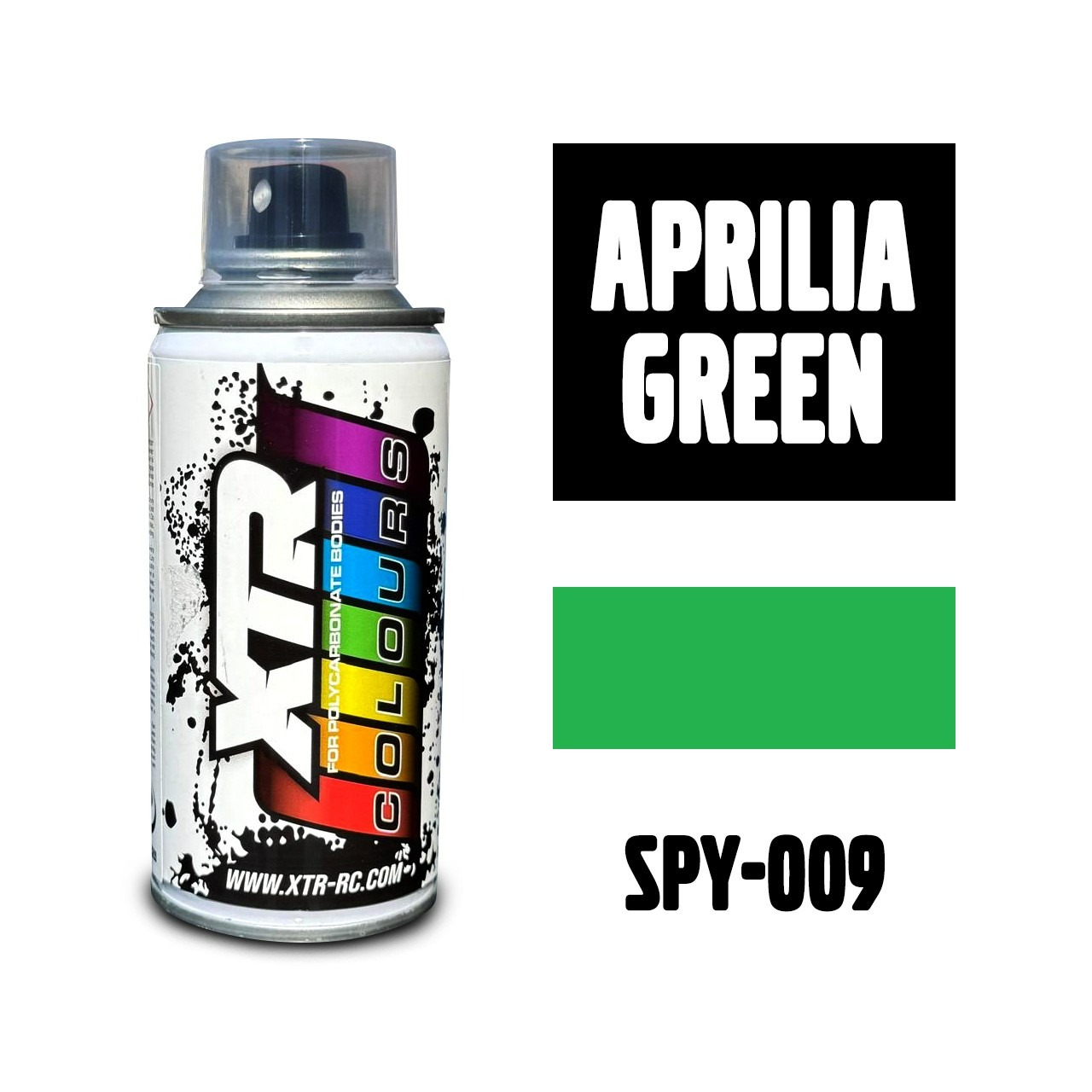 Verde Aprilia – 150ml XTR Colours Lexan Spray