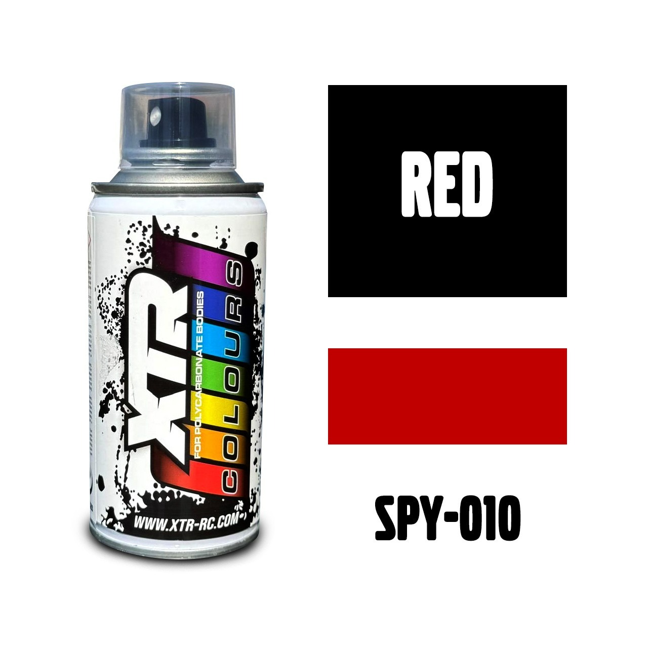 Vermelho – 150ml XTR Colours Lexan Spray