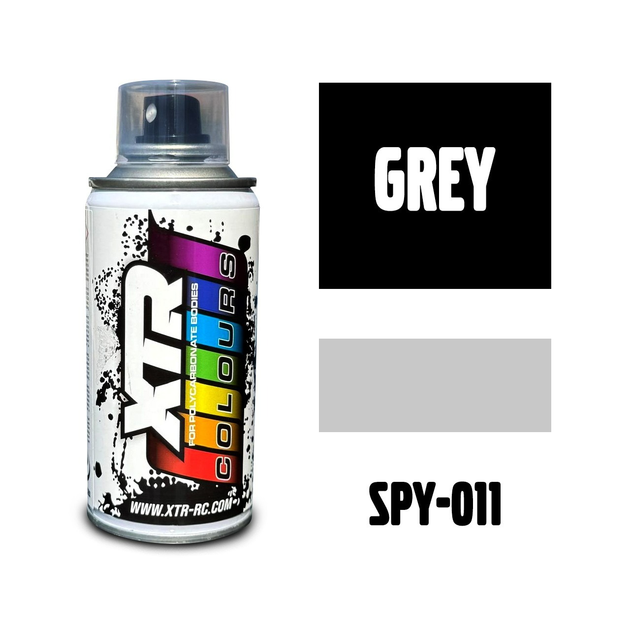 Cinza – 150ml XTR Colours Lexan Spray