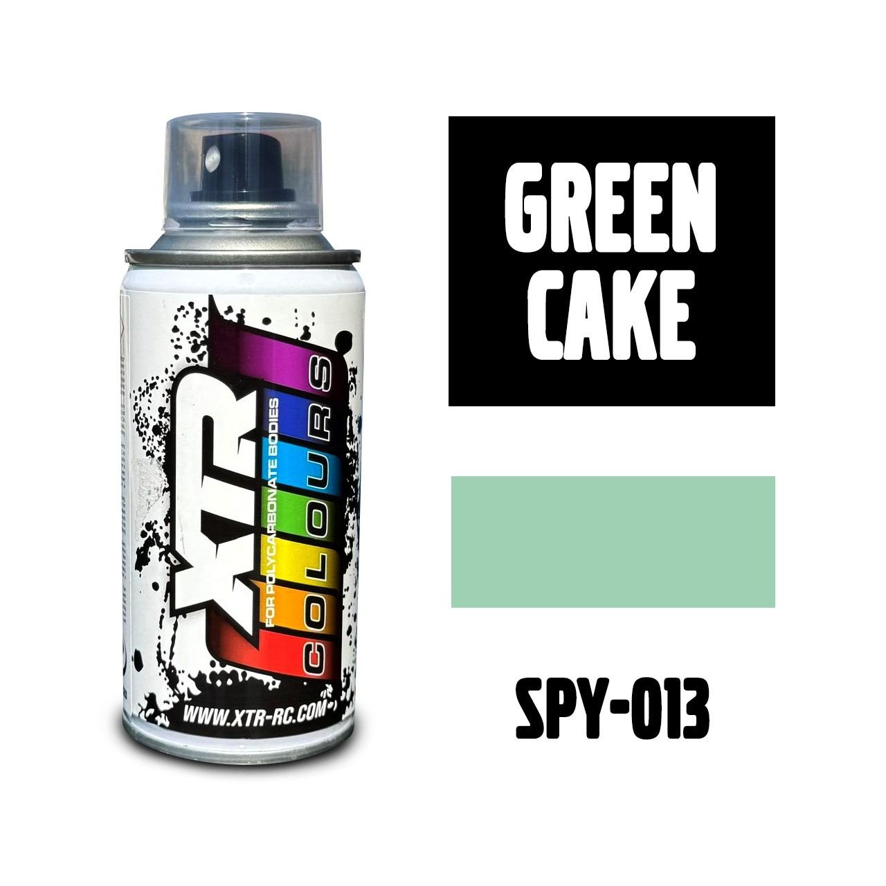Verde Pastel – 150ml XTR Colours Lexan Spray