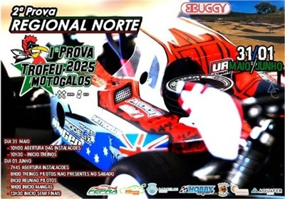 2ª Prova  Camp. Regional Norte 1/8 TT – (A e B)
